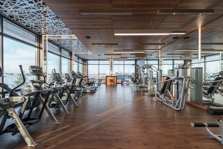 A photo of gym